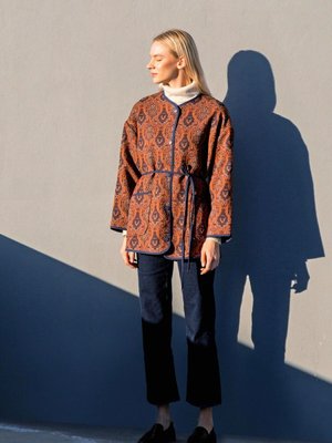 Etnik Desenli Ceket Etnik Desenli Ceket