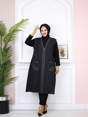 Fermuarlı Kışlık Yelek