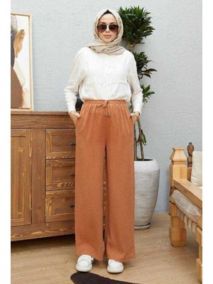 Taba Parça Boya Lastikli Pantolon
