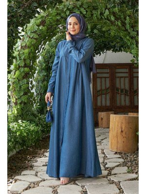 Koyu Mavi Tensel Ferace Koyu Mavi Tensel Ferace