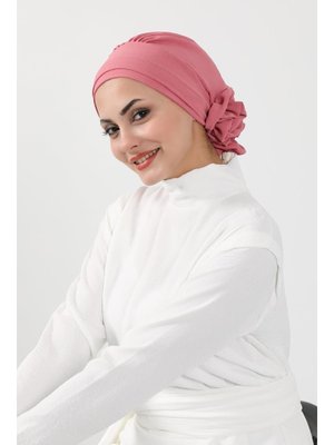 Koyu Pembe Aerobin Kumaş Hazır Türban,ht Koyu Pembe Aerobin Kumaş Hazır Türban,ht