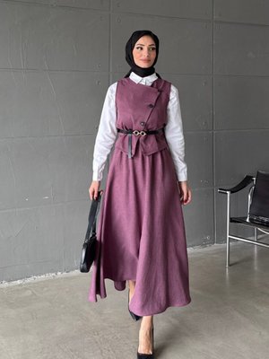 Mor Irmak Etekli Takım