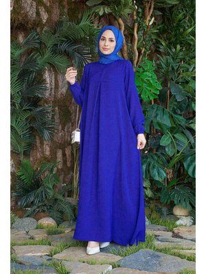 Saks Mavisi Berlin A Pileli Elbise