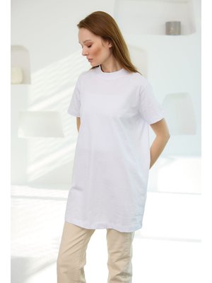 Beyaz Bisiklet Yaka Basic Kısa Kollu İçlik Beyaz Bisiklet Yaka Basic Kısa Kollu İçlik