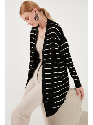 Krem Lela Hırka Siyah