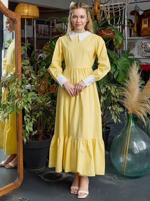 Sarı Çalıkuşu Elbise Sarı Çalıkuşu Elbise