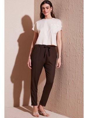 Lela Pantolon Kahve