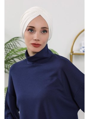 9o Ekru Dört Mevsim Kullanıma Uygun Mihrace Bone,b 9o Ekru Dört Mevsim Kullanıma Uygun Mihrace Bone,b