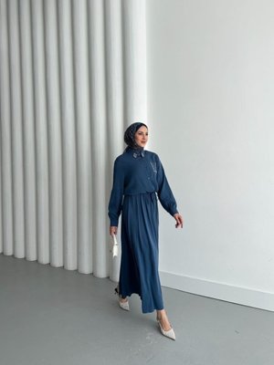 Yaka Detaylı Tansel Takım