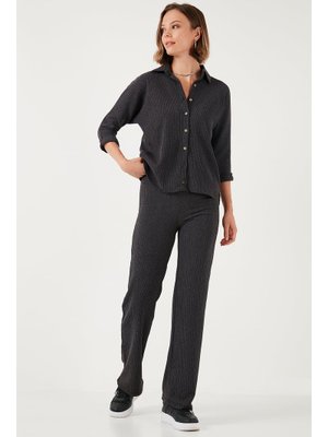 Antrasit Lela Pantolon