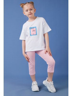 Beyaz Lela Kız Çocuk Takım