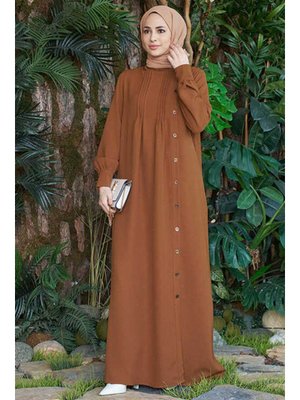 Taba Berlin Yandan Düğmeli Ferace