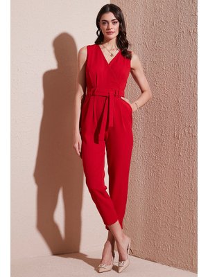 Kırmızı Lela Tulum