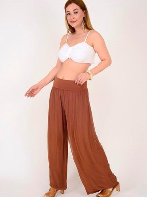 Tarçın Italyan Korse Belli Astarlı İpek Pantolon Tarçın Italyan Korse Belli Astarlı İpek Pantolon