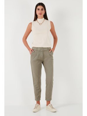 Lela Pantolon Açık Haki