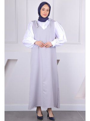 Gri Omzu Bağlamalı Jile