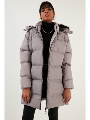 Açık Gri Lela Mont