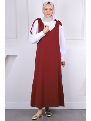 Bordo Omzu Bağlamalı Jile