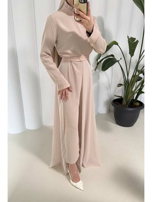 Taş Şifon Detaylı Tulum Taş Şifon Detaylı Tulum