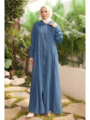 Koyu Mavi Battal Denim Ferace Koyu Mavi Battal Denim Ferace