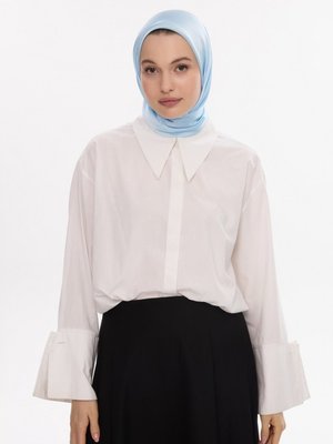 Eşarp Acik Mavi Eşarp Acik Mavi