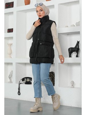 Siyah Körüklü Şişme Yelek Siyah Körüklü Şişme Yelek