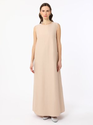 Vizon Poplin Kolsuz İçlik Elbise