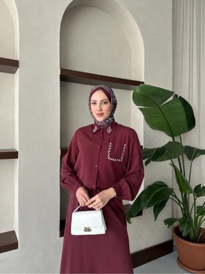 Yaka Detaylı Tansel Takım