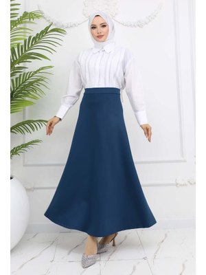 Petrol Scuba Kloş Etek