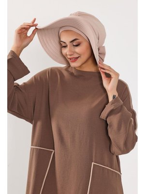 4a Taş Çıkarılabilir Arkası Fiyonklu Aerobin Şapkalı Bone Türban,s