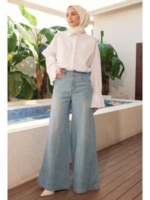Mavi Denim Pantolon Etek Mavi Denim Pantolon Etek