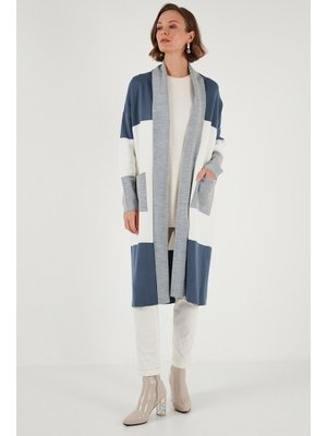 Açık Gri Lela Hırka