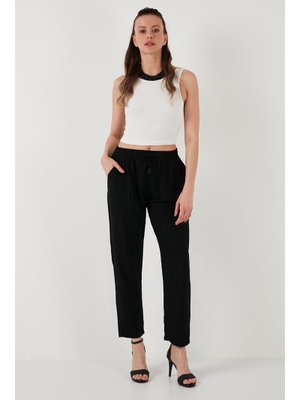 Siyah Lela Pantolon