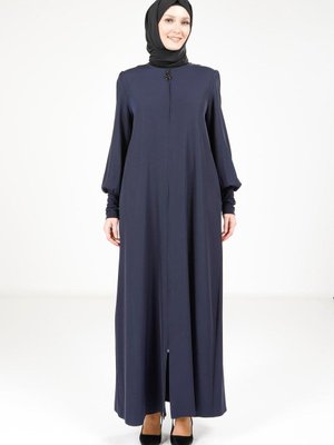 Lacivert Sandy Manşet Ferace Lacivert Sandy Manşet Ferace