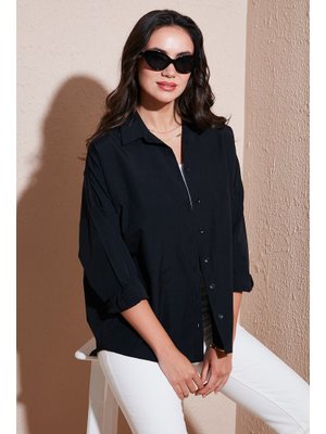 Siyah Lela Gömlek