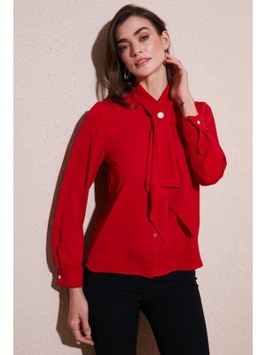 Kırmızı Lela Gömlek