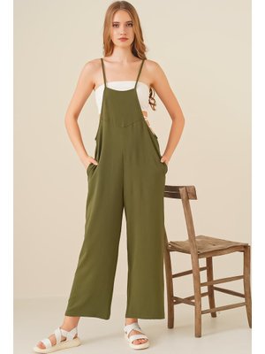 Haki Askılı Bahçivan Tulum Haki Askılı Bahçivan Tulum