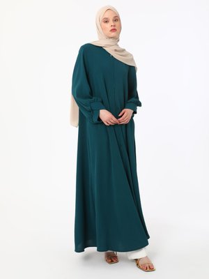 Fermuarlı Koyu Zümrüt Kap / Pardesü Fermuarlı Koyu Zümrüt Kap / Pardesü