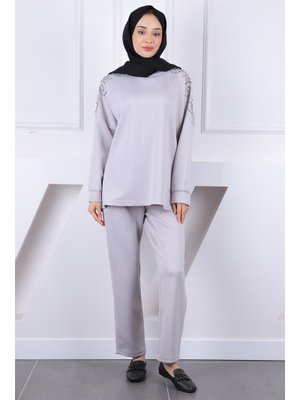 Gri Omzu Taşlı Scuba Takım Gri Omzu Taşlı Scuba Takım