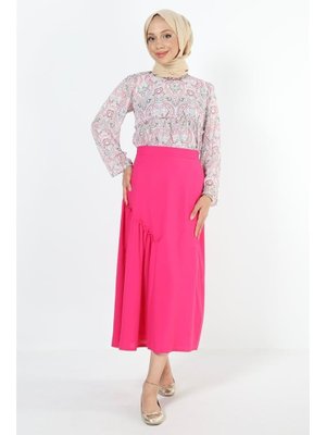 2119_büzgülü Etek 2119_büzgülü Etek