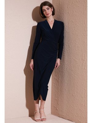 Lacivert Lela Elbise