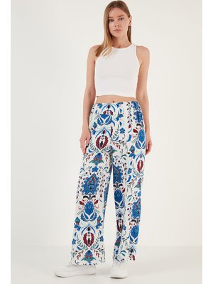 Saks Lela Pantolon Beyaz