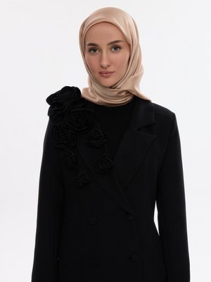 Gold İdol Saten Janjan Eşarp Gold İdol Saten Janjan Eşarp