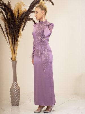 Gül Kurusu Nara Abiye Elbise Gül Kurusu Nara Abiye Elbise