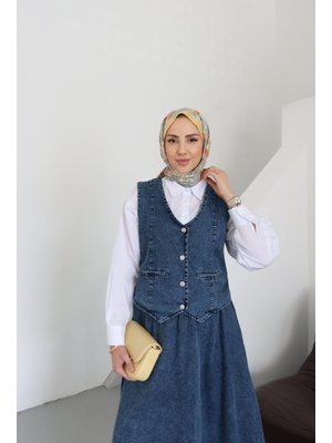 Kot Yelekli Etekli Takım