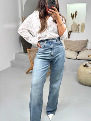 Mavi Zr Model Boru Paça Jean Pantolon Mavi Zr Model Boru Paça Jean Pantolon