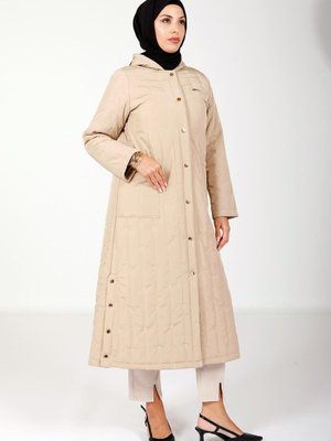 Taş Kapüşonlu Kaban Taş Kapüşonlu Kaban