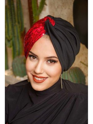 Payetli Burgu Model Dolgulu Abiye Bone