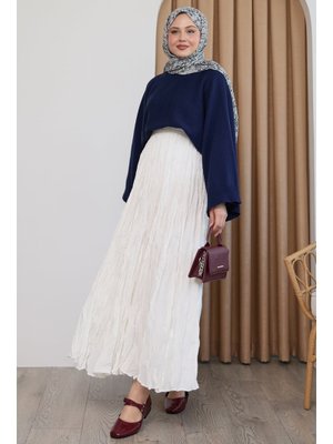 Ekru Kraş Etek Ekru Kraş Etek