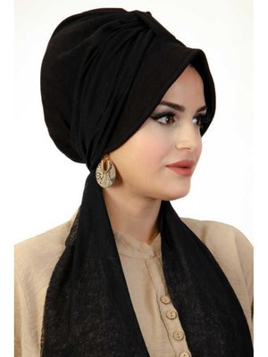 Fularlı Şapka Bone